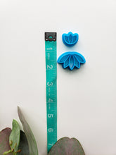 Load image into Gallery viewer, Lotus Dangle | Floral Clay Cutter