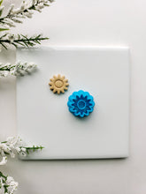 Load image into Gallery viewer, Sunflower Stud | Floral Clay Cutter