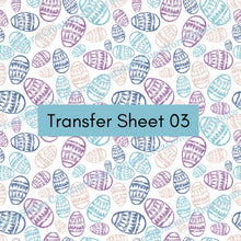 Load image into Gallery viewer, Transfer 03 | Easter Eggs | Polymer Clay Transfer Sheet