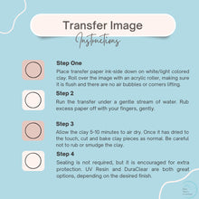 Load image into Gallery viewer, Transfer 63 | Bohemian Arches | Polymer Clay Transfer Sheet