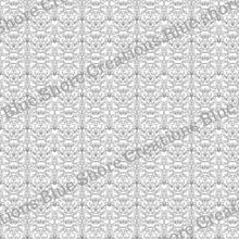 Load image into Gallery viewer, Transfer 05 | Black Damask | Polymer Clay Transfer Sheet