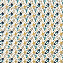 Load image into Gallery viewer, Transfer 10 | Mustard Florals | Polymer Clay Transfer Sheet