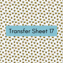 Load image into Gallery viewer, Transfer 17 | Bizzee Bee | Polymer Clay Transfer Sheet