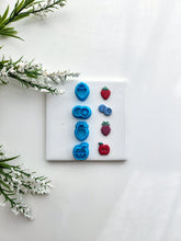 Load image into Gallery viewer, Fruit Snacks Stud Set | Fruit Polymer Clay Cutter