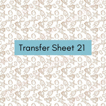 Load image into Gallery viewer, Transfer 21 | Sandy Sea Shells | Polymer Clay Transfer Sheet