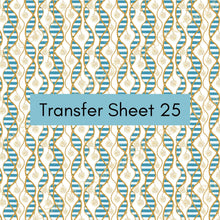 Load image into Gallery viewer, Transfer 25 | Sailors Rope | Polymer Clay Transfer Sheet
