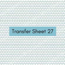 Load image into Gallery viewer, Transfer 27 | Anchors Away | Polymer Clay Transfer Sheet