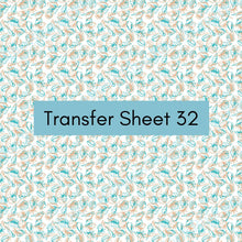 Load image into Gallery viewer, Transfer 32 | Shell Yeah | Polymer Clay Transfer Sheet