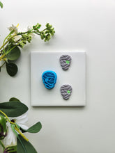 Load image into Gallery viewer, Mummy Skull | Fall Polymer Clay Cutter