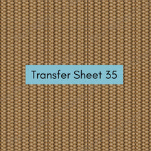 Load image into Gallery viewer, Transfer 35 | Wicker Basket | Polymer Clay Transfer Sheet