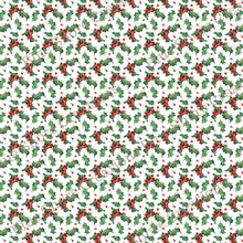 Load image into Gallery viewer, Transfer 40 | Traditional Holly | Polymer Clay Transfer Sheet