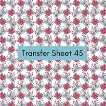 Load image into Gallery viewer, Transfer 45 | Christmas Bouquet | Polymer Clay Transfer Sheet