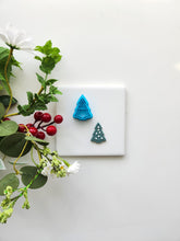Load image into Gallery viewer, Bordered Christmas Tree | Christmas Polymer Clay Cutter