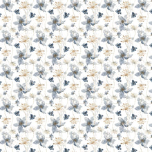 Load image into Gallery viewer, Transfer 37 | Cool Tone Christmas Floral | Polymer Clay Transfer Sheet