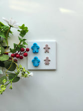 Load image into Gallery viewer, Gingerbread Couple Set | Christmas Polymer Clay Cutter