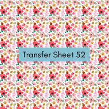 Load image into Gallery viewer, Transfer 52 | Watercolor Poppy's | Polymer Clay Transfer Sheet