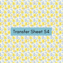 Load image into Gallery viewer, Transfer 54 | Yellow Coneflower | Polymer Clay Transfer Sheet