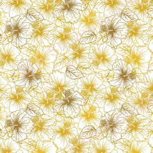 Load image into Gallery viewer, Transfer 58 | Golden Hibiscus | Polymer Clay Transfer Sheet