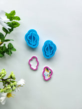 Load image into Gallery viewer, Wobbly Donut Set | Organic Polymer Clay Cutter