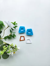 Load image into Gallery viewer, Trapezoid Cutout Set | Organic Polymer Clay Cutter