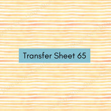 Load image into Gallery viewer, Transfer 64 | Bohemian Stripes | Polymer Clay Transfer Sheet