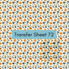 Load image into Gallery viewer, Transfer 72 | Halloween Poppy's | Halloween | Fall Polymer Clay Transfer Sheet