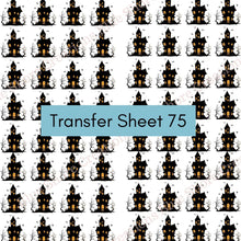 Load image into Gallery viewer, Transfer 75 | Haunted Houses (20) | Halloween | Fall Polymer Clay Transfer Sheet