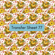 Load image into Gallery viewer, Transfer 77 | Gourds & Berries | Halloween | Fall Polymer Clay Transfer Sheet