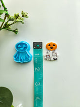Load image into Gallery viewer, Ghostly Pumpkin | Halloween Polymer Clay Cutter