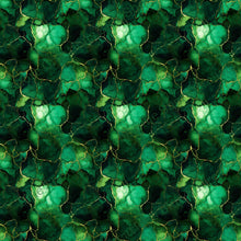 Load image into Gallery viewer, Transfer 81 | Malachite Green | Alcohol Ink | Fall Polymer Clay Transfer Sheet