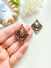 Load image into Gallery viewer, Delphine | Wood Earring Blank | Wood Findings