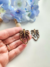 Load image into Gallery viewer, Moth | Wood Earring Blank | Wood Findings