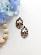 Load image into Gallery viewer, Archie | Wood Earring Blank | Wood Findings