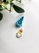 Load image into Gallery viewer, Candy Corn Gnome | Fall | Halloween Polymer Clay Cutter