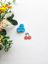 Load image into Gallery viewer, Pumpkin Cherries | Fall | Halloween Polymer Clay Cutter