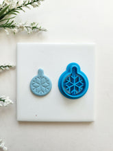 Load image into Gallery viewer, Snowflake Bauble | Christmas Clay Cutter
