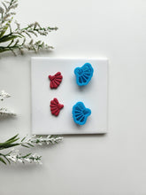Load image into Gallery viewer, Heart Fan Set | Valentine Clay Cutter
