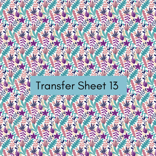 Transfer 13 | Cool Passion | Polymer Clay Transfer Sheet