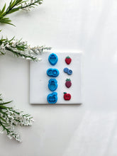 Load image into Gallery viewer, Fruit Snacks Stud Set | Fruit Polymer Clay Cutter
