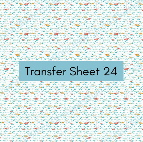 Transfer 24 | Set Sail | Polymer Clay Transfer Sheet