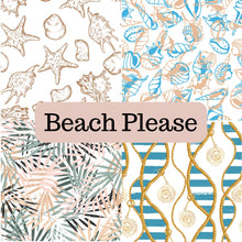 Load image into Gallery viewer, Beach Please Bundle | Nautical | Polymer Clay Transfer Sheet
