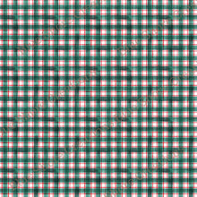 Load image into Gallery viewer, Transfer 44 | Christmas Plaid | Polymer Clay Transfer Sheet
