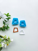 Load image into Gallery viewer, Trapezoid Cutout Set | Organic Polymer Clay Cutter
