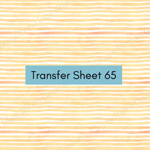 Load image into Gallery viewer, Transfer 64 | Bohemian Stripes | Polymer Clay Transfer Sheet
