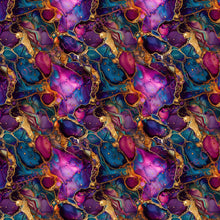 Load image into Gallery viewer, Transfer 80 | Ametrine | Alcohol Ink | Fall Polymer Clay Transfer Sheet
