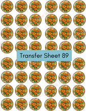 Load image into Gallery viewer, Transfer 89 | Marigold | Stained Glass | Polymer Clay Transfer Sheet
