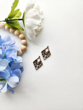 Load image into Gallery viewer, Delphine | Wood Earring Blank | Wood Findings
