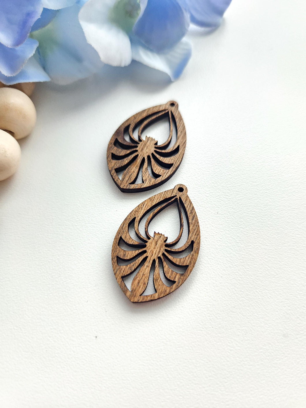 Archie | Wood Earring Blank | Wood Findings