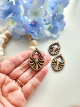 Load image into Gallery viewer, Archie | Wood Earring Blank | Wood Findings
